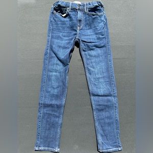 Boy’s Abercrombie & Fitch Slim Blue Jeans. Size 15/16. Adjustable waist.